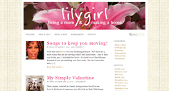 Desktop Screenshot of lilygirl.com