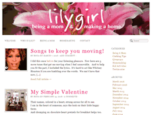 Tablet Screenshot of lilygirl.com